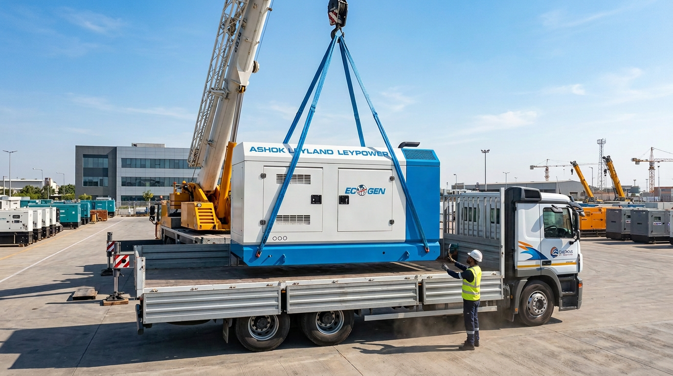 Pre-delivery inspection line · EcoGen assembly yard